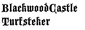 BlackwoodCastle